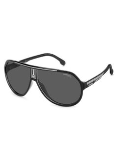 اشتري Men's UV Protection Pilot Sunglasses - Carrera 1057/S Black/Grey 64 - Lens Size: 64 Mm في الامارات