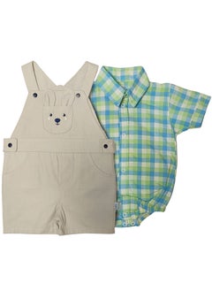 اشتري Baby Boys Set - Jumpsuit & Shirt في مصر