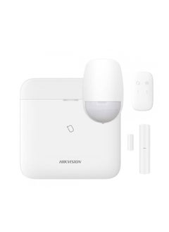 Buy Wireless Wi-Fi anti-theft alarm - panel + door sensor + motion sensor + remote in Saudi Arabia