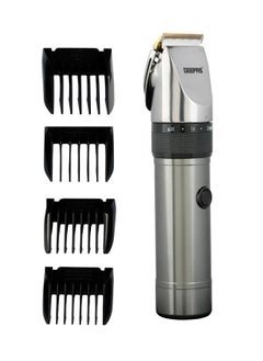 اشتري Professional Hair Clipper With ON/OFF Switch, Indicator Light, Steel Blade, Rechargeable Battery, 4 Hours Continuous Working , Ergonomic Design, Cordless Use في الامارات