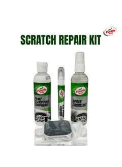 Buy Turtle Wax Premium Scratch Repair Solutions 6pcs Repair Kit Scratches Chips And Scrapes All In One Solutions in Saudi Arabia