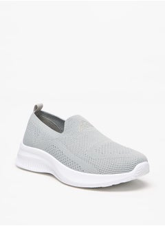 Buy Mesh Textured Slip-On Sports Shoes in UAE