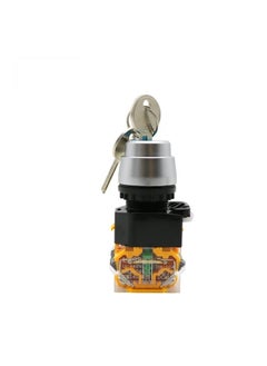 Buy KNP LA38 3 Way Black Rotary Switch is a robust and versatile control device designed for high voltage applications Rated for up to 440V AC/DC this switch features a 22mm mounting diameter making it suitable for various industrial and commercial applications. in UAE