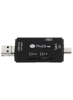 اشتري محول ProOne PCO03 6 في 1 USB متعدد الوظائف|USB+Type C+Micro+TF قارئ بطاقة+قارئ بطاقة SD+محول OTG|نقل عالي السرعة|متوافق مع الكمبيوتر|الكمبيوتر المحمول|الهاتف الذكي|iphone 15 15pro 15 promax.ect في الامارات