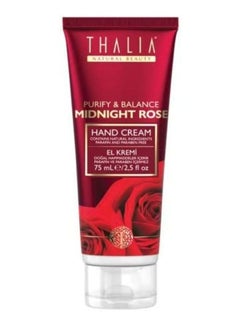Buy THALIA PURIFYING MIDNIGHT ROSE (ROSE WATER) HAND CREAM 75 ML in UAE