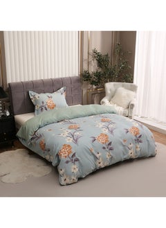 Buy Canare Printed 2-Piece Microfibre Single Duvet Cover Set 200 x 135 cm in UAE