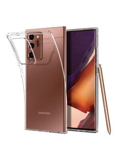 Buy Silicone Protective Case For Samsung Galaxy Note 20 Ultra Clear in UAE