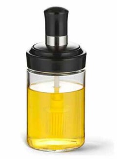 Buy Oil Dispenser Bottle with Silicone Basting Brush in UAE