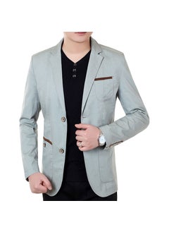 Buy 2024 Spring Autumn Mens Business Casual Suit Jacket3005 light green 3005 light green in Saudi Arabia