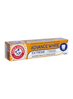 Buy Advance White Extreme Toothpaste with Micropolisher Technology - Fresh Mint Flavor 75ml in UAE
