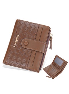 Buy High-quality multifunctional wallet Fashionable color matching, PU feels soft and comfortable in UAE