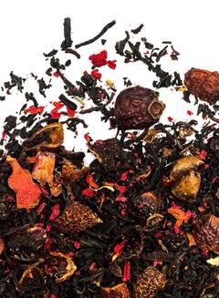 Buy Black Tea Pomegranate  Raspberry Strong Loose Leaf Breakfast Invigorating Aroma in UAE