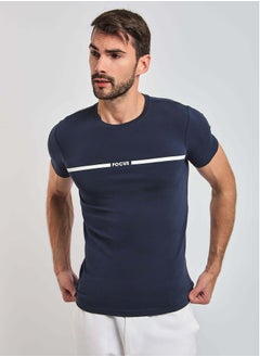 Buy Modern Fit Crew Neck Cotton T-Shirt in Egypt