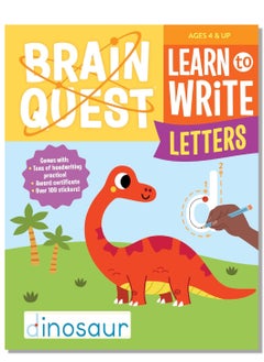 Buy Brain Quest Learn to Write: Letters in UAE