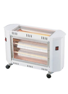 Buy 3-sided high efficiency electric heater and heater 2000 quartz radiant heater wheels for easy movement in Saudi Arabia