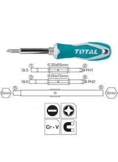 Buy 6 * 1 Flip Screwdriver Set Model THT2506076 in Egypt