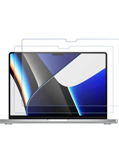 اشتري [2 Pack] ProCase MacBook Pro 14 Inch M1 Pro Screen Protector, Tempered Glass Screen Film Guard for MacBook Pro 14" M1 Pro 2021 (Model:A2442) Release -Clear في السعودية