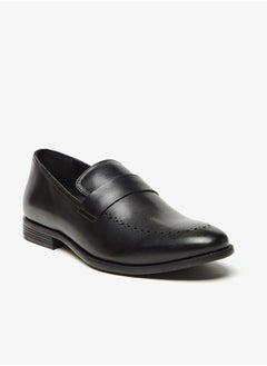 اشتري Men's Solid Slip-On Loafers في السعودية