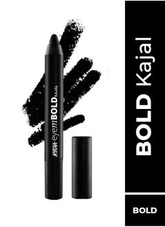 Buy Eyem Bold Kajal With Free Sharpener - Deep Black 001 in UAE