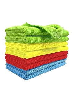 اشتري Coralblue  Microfiber Cleaning  Towels 40 x 30cm Pack of 8 في الامارات