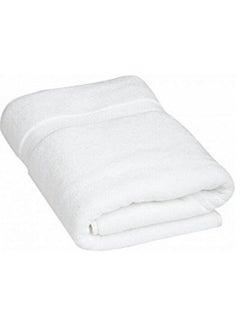 Buy Pakistani Cotton Textured Bath Towel - 80x160 cm in UAE