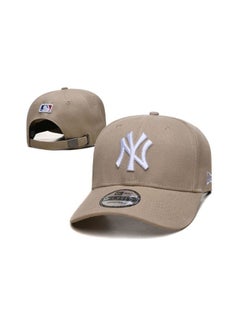 Buy New Era 9Fort New York Yankees baseball cap duckbill cap sun hat pure cotton men's and women's outdoor sports brown in UAE