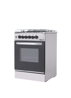 Buy Falcon gas oven 5 Burner - 55*80 cm steel - Full safety in Saudi Arabia