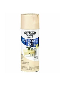 Buy Spray Paint Painters Touch 2X Satin Ivory Silk 12oz in UAE