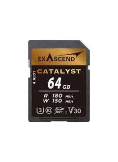 اشتري Exascend 64GB Catalyst UHS-I SDXC Memory Card في الامارات