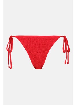 اشتري Women Swimwear Bikini Bottom, Red في الامارات