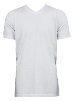 Buy Rayan V Crew Neck Undershirt White in UAE