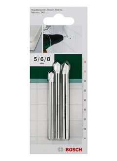 Buy Bosch Tile Drill Bit Set 3 - 6 - 8 in UAE