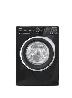 اشتري Zanussi Front Loading PerlaMax 7 KG Black 1200 RPM Steam - ZWF7240BS5 في مصر