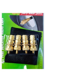 Buy 4pc Tyre Deflator valve caps SAFARI in Saudi Arabia