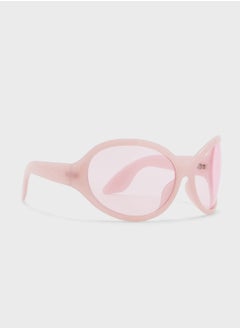 اشتري Oversized Wrap Around Sunglasses في الامارات