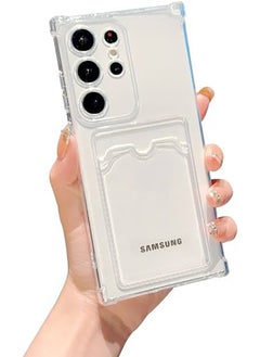 Buy Samsung S23 Ultra Wallet Cover Transperent Case in Egypt