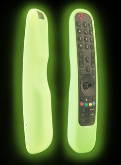 Buy Vibrant Fluorescent Green Silicone Case for LG MR21GA/MR21GC Remote Control in Saudi Arabia