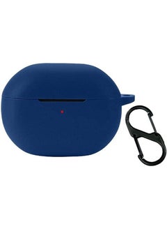 اشتري For SoundPEATS Capsule 3 Pro Silicone Earphone Case Anti-scratch Anti-drop Protective Cover With Carabiner (Blue) في مصر