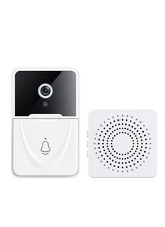 Buy Smart Visual Doorbell Guards the Door with HD Video Communication Voice-Changing Intercom Record Visitor Photos in Saudi Arabia