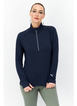 اشتري Women Sportswear Fit Training Sweatshirt, Navy في الامارات