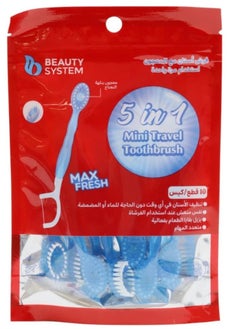 Buy Toothbrush And Toothpaste With Floss 10 Pieces in Saudi Arabia