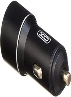 اشتري XO TZ09 Car Charger with Lightning Cable - Black في مصر