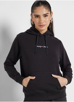 Buy Logo Detail Hoodie in UAE