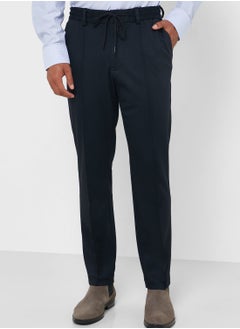 Buy Pleated Slim Fit Pants in Saudi Arabia