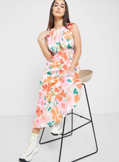 Buy Urban Minx Sleeveless Printed Dress in UAE