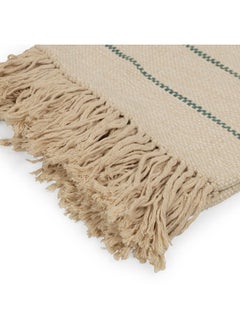 Buy Otis Throw, Cream & Green - 130X170 Cm in UAE