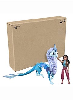 Disney's Raya and The Last Dragon Color Splash Raya and Sisu Dragon Water Toy for Kids 3 and Up 
