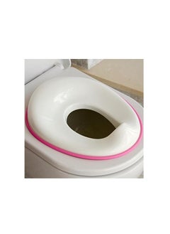 Buy Potty Training Seat for Girls - Fits Round & Oval Toilets, Includes Free Storage Hook in UAE