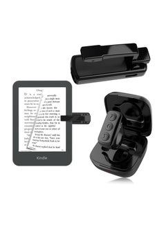 اشتري Remote Control Page Turner Ring for Kindle Paperwhite/Oasis, Bluetooth E-Reader Controller, TikTok Ring, Camera Shutter -Black في الامارات