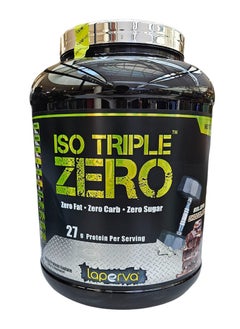 Buy Laperva Iso Triple Zero Whey Protein Isolate Belgian Chocolate Flavor 4Lb in UAE